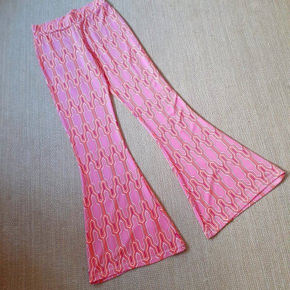 Macbeth Collection by Margaret Josephs Lounge Flare Pants Size S - Picture 2 of 5